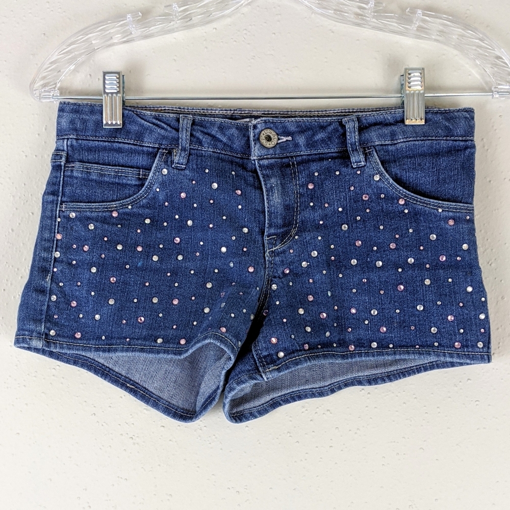 Levi's Rhinestone Studded Denim Shorts Junior 16